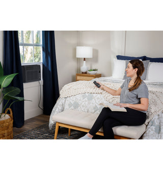 GE® 6,000 BTU Electronic Window Air Conditioner for Small Rooms up to 250 sq ft., Black