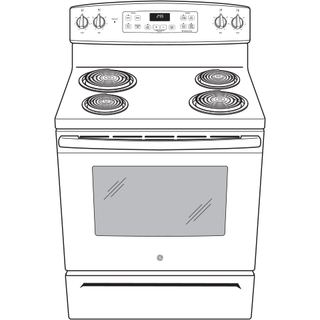 GE® ENERGY STAR® 30" Free-Standing Self-Clean Electric Range