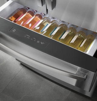 GE Profile™ 22.3 Cu. Ft. Smart Counter-Depth Fingerprint Resistant 4-Door French-Door Refrigerator with Door In Door