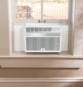 GE® 8,000 BTU Smart Electronic Window Air Conditioner for Medium Rooms up to 350 sq. ft.