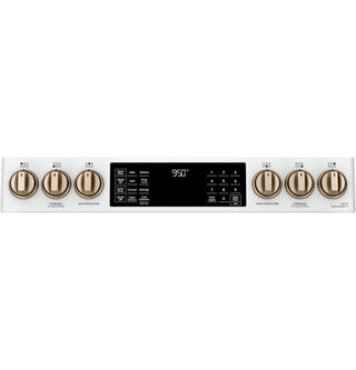 Café™ 30" Smart Slide-In, Front-Control, Dual-Fuel, Double-Oven Range with Convection