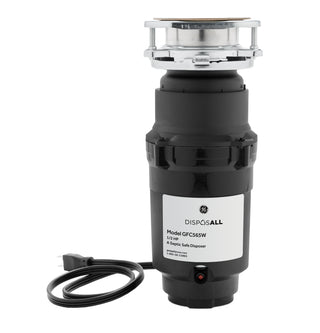 GE DISPOSALL® 1/2 HP Continuous Feed Garbage Disposer Corded