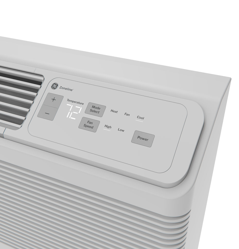 GE Zoneline® Heat Pump Fixed Speed Unit with Corrosion Protection 9,000 BTU, 230/208 Volt