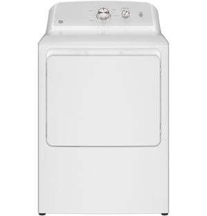 GE® 6.2 cu. ft. Capacity Electric Dryer with Up To 120 ft. Venting and Shallow Depth