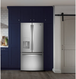 GE® ENERGY STAR® 17.5 Cu. Ft. Counter-Depth French-Door Refrigerator