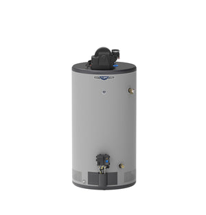 GE RealMAX Choice 50-Gallon Short Liquid Propane Power Vent Low-NOx Water Heater