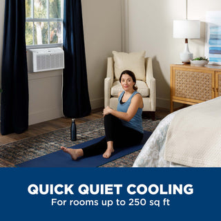 GE® 6,200 BTU Ultra Quiet Window Air Conditioner for Small Rooms up to 250 sq. ft.