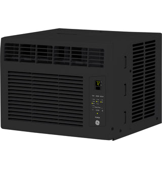 GE® 6,000 BTU Electronic Window Air Conditioner for Small Rooms up to 250 sq ft., Black