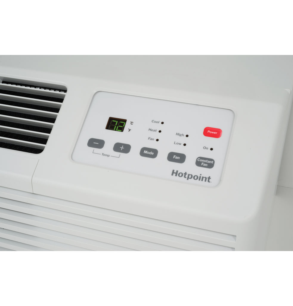 Hotpoint® PTAC with Electric Heat 9,000 BTU, 230/208V, 15amp