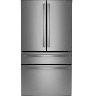 GE Profile™ ENERGY STAR® 23.2 Cu. Ft. Smart Counter-Depth Fingerprint Resistant 4-Door French-Door Refrigerator With Dual-Dispense AutoFill Pitcher
