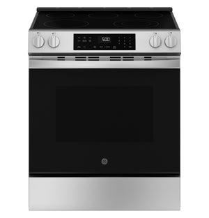 GE® 30" Slide-In Electric Range with Crisp Mode