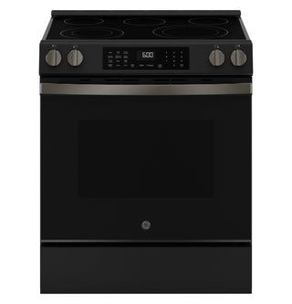 GE® 30" Slide-In Electric Convection Range with No Preheat Air Fry and EasyWash™ Oven Tray