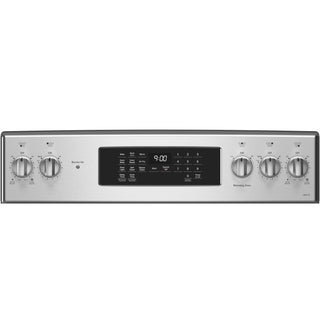 GE Profile™ 30" Smart  Free-Standing Electric Convection Fingerprint Resistant Range with No Preheat Air Fry