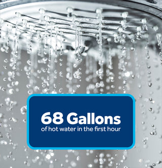 GE RealMAX Choice 40-Gallon Tall Liquid Propane Power Vent Low-NOx Water Heater