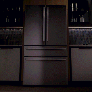GE Profile™ Series ENERGY STAR® 29 Cu. Ft. Smart Fingerprint Resistant 4-Door French-Door Refrigerator with Door In Door