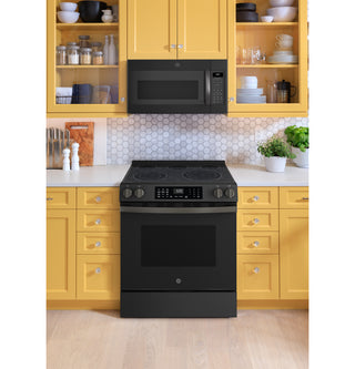 GE® 30" Slide-In Electric Convection Range with No Preheat Air Fry and EasyWash™ Oven Tray