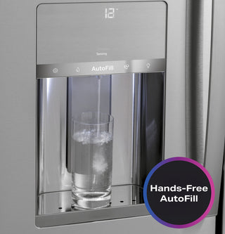 GE Profile™ 22.3 Cu. Ft. Smart Counter-Depth Fingerprint Resistant 4-Door French-Door Refrigerator with Door In Door