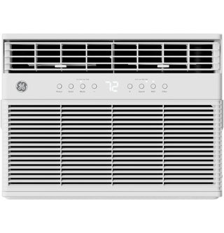 GE® 8,000 BTU Smart Heat/Cool with Heat Pump Electronic Window Air Conditioner for Medium Rooms up to 350 sq. ft.
