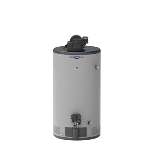 GE RealMAX Choice 50-Gallon Short Natural Gas Power Vent Low-NOx Water Heater
