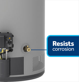 GE RealMAX Choice 50-Gallon Tall Natural Gas Power Vent Low-NOx Water Heater