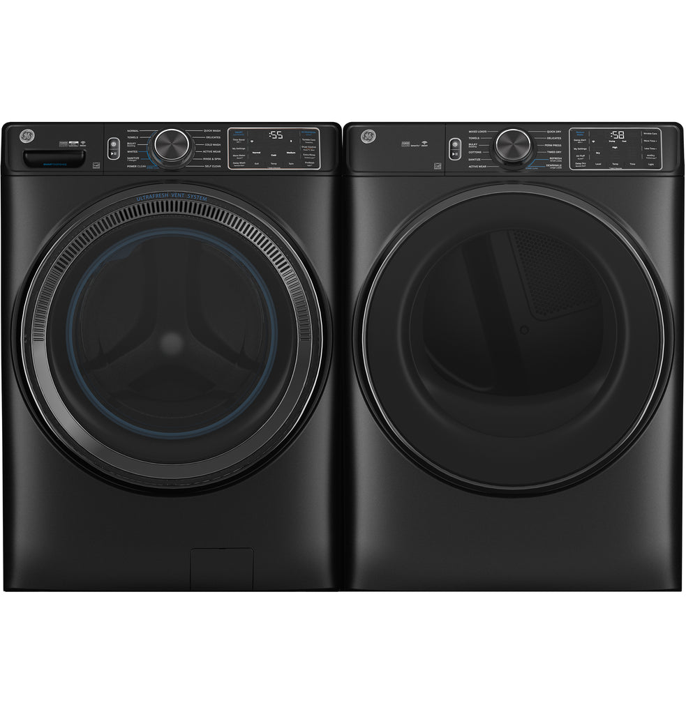 GE® ENERGY STAR® 7.8 cu. ft. Capacity Smart Front Load Electric Dryer with Steam and Sanitize Cycle