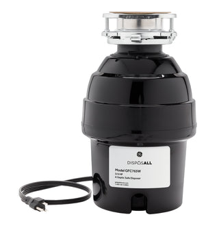 GE DISPOSALL®  3/4 HP Continuous Feed Garbage Disposer - Corded