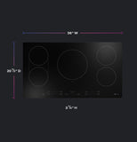 GE Profile™ 36" Built-In Touch Control Induction Cooktop