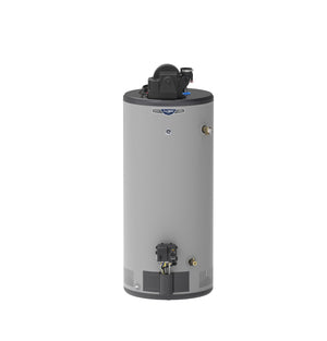 GE RealMAX Choice 40-Gallon Short Natural Gas Power Vent Low-NOx Water Heater