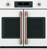 Café™ 2 French-Door Handles; - Brushed Copper