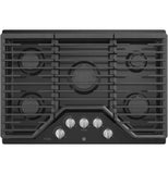 GE Profile™ 30" Built-In Gas Cooktop with 5 Burners and Optional Extra-Large Cast Iron Griddle