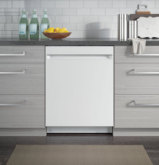 GE® ADA Compliant Stainless Steel Interior Dishwasher with Sanitize Cycle