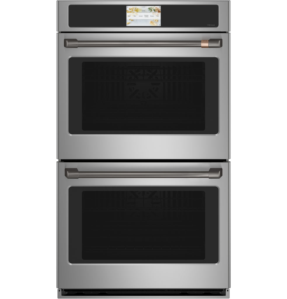 Café™ 2 - 30” Double Wall Oven Handles - Brushed Black
