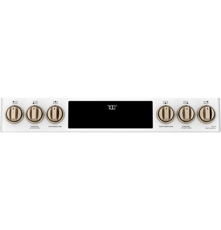 Café™ 30" Smart Slide-In, Front-Control, Gas Range with Convection Oven