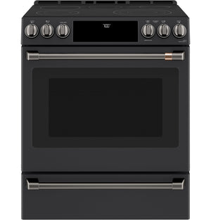 Café™ Front Control Electric Knobs and Handles - Brushed Black