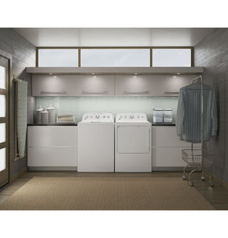 GE® 7.2 cu. ft. Capacity aluminized alloy drum Gas Dryer