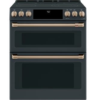 Café™ Front Control Electric Knobs and Handles - Brushed Bronze
