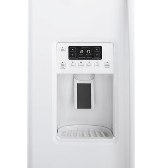 GE® 21.9 Cu. Ft. Counter-Depth Side-By-Side Refrigerator