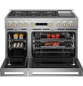 Monogram 48" All Gas Professional Range with 6 Burners and Griddle (Natural Gas)
