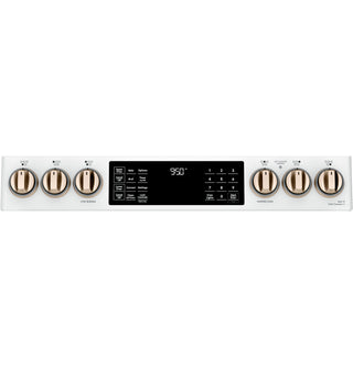 Café™ 30" Smart Slide-In, Front-Control, Induction and Convection Double-Oven Range