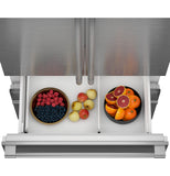 Monogram 36" Integrated French-Door Refrigerator