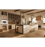 Monogram 48" Custom Brass Hood