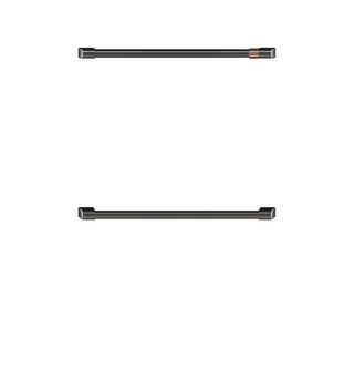 Café™ 2 - 30” Double Wall Oven Handles - Brushed Black