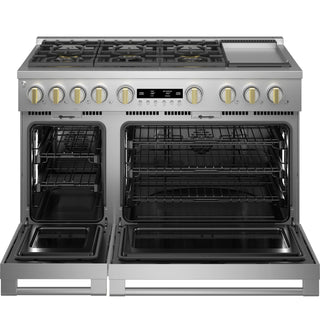 Monogram 48" Dual-Fuel Professional Range with 6 Burners and Griddle (Natural Gas)