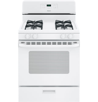 Hotpoint® 30" Free-Standing Standard Clean Gas Range
