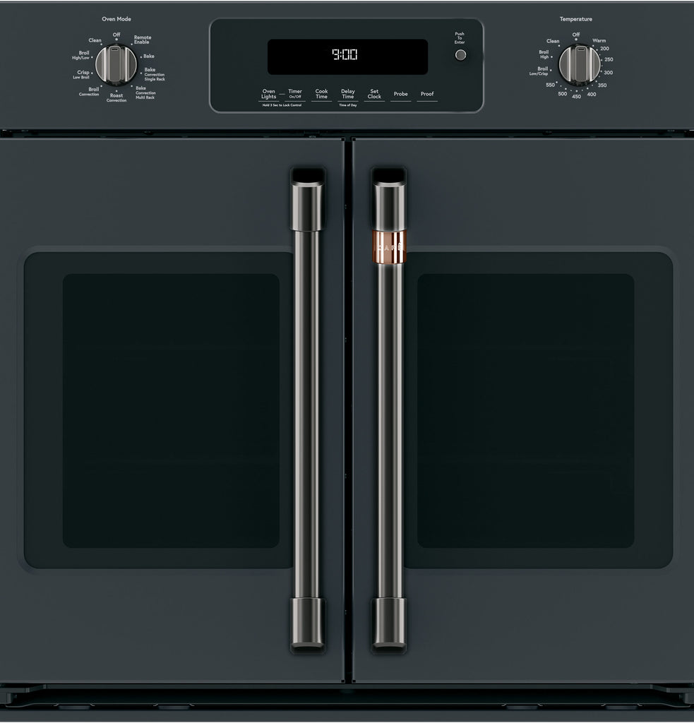 Café™ 2 French-Door Handles - Brushed Black