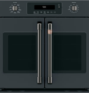 Café™ 2 French-Door Handles - Brushed Black