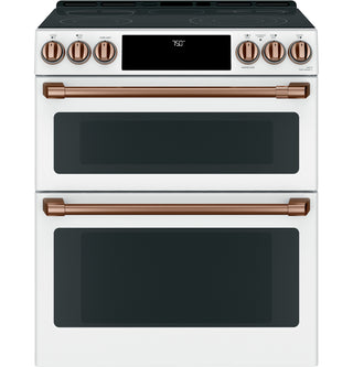 Café™ Front Control Electric Knobs and Handles - Brushed Copper