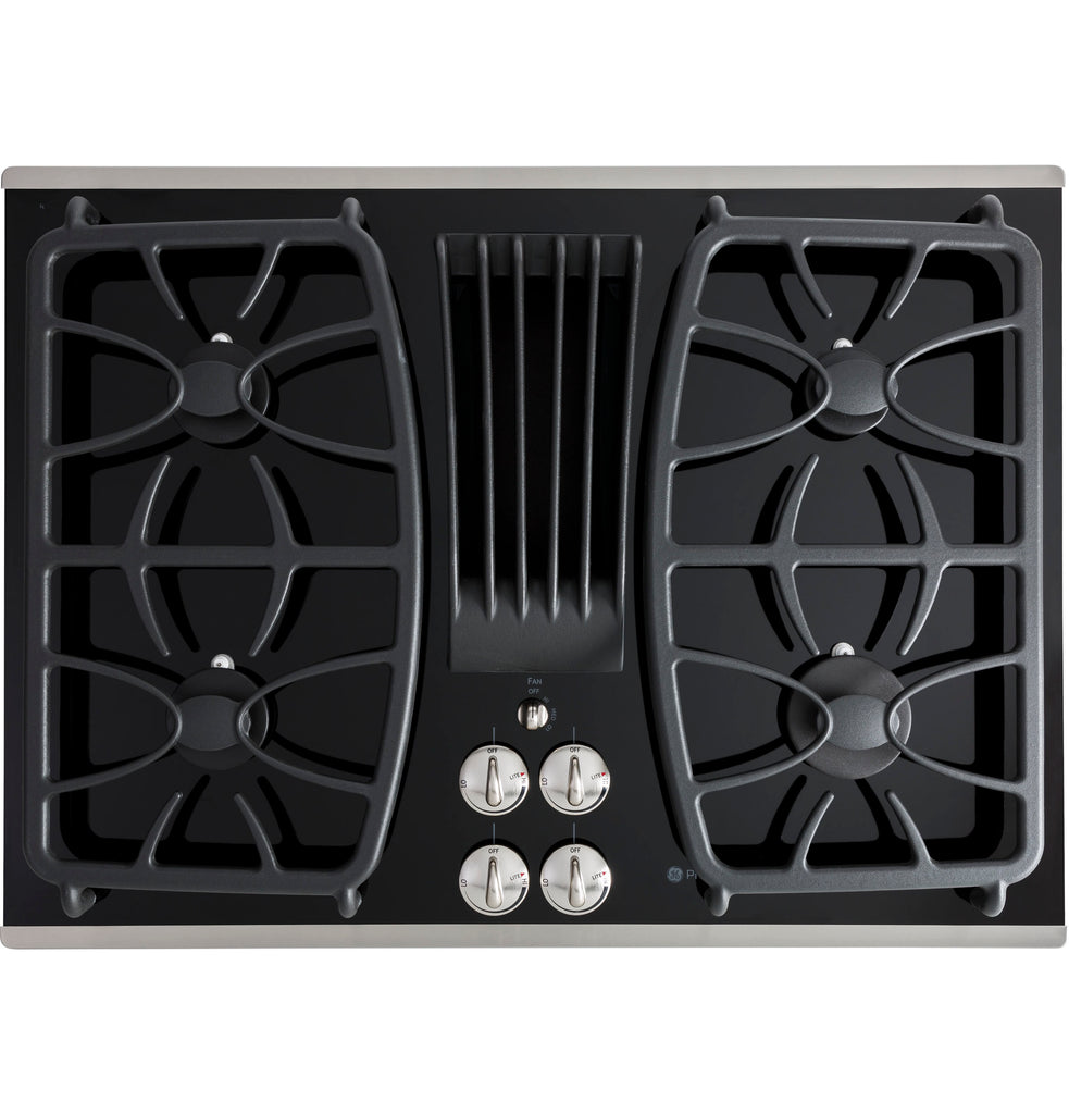 GE Profile™ 30" Built-In Gas Downdraft Cooktop