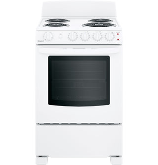 Hotpoint® 24" Electric Free-Standing Front-Control Range