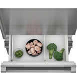 Monogram 36" Integrated Bottom-Freezer Refrigerator